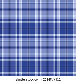 Blue Ombre Plaid textured seamless pattern suitable for fashion textiles and graphics