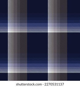 Blue Ombre Plaid textured seamless pattern suitable for fashion textiles and graphics