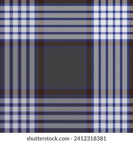 Blue Ombre Plaid textured seamless pattern suitable for fashion textiles and graphics