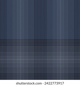 Blue Ombre Plaid textured seamless pattern suitable for fashion textiles and graphics