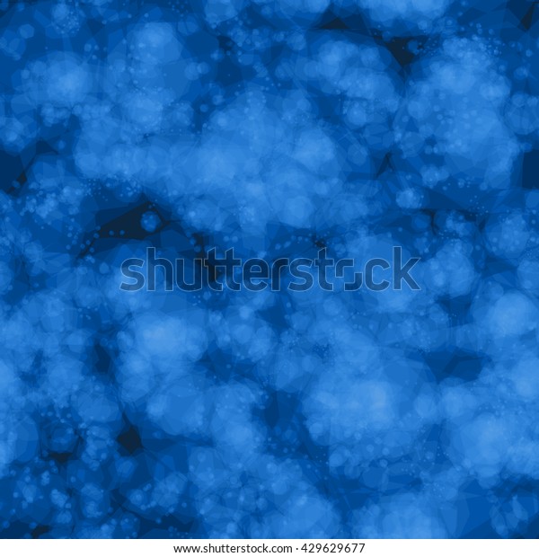 Blue On Dark Background Like Clouds Stock Vector (Royalty Free