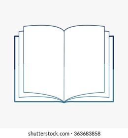 Open Book Vector Icon Stock Vector (Royalty Free) 330979616 | Shutterstock