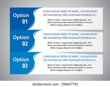 Blue Option Flyer