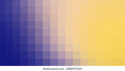 blue orange abstract geometric background
