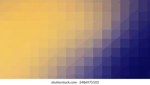 blue orange abstract geometric background