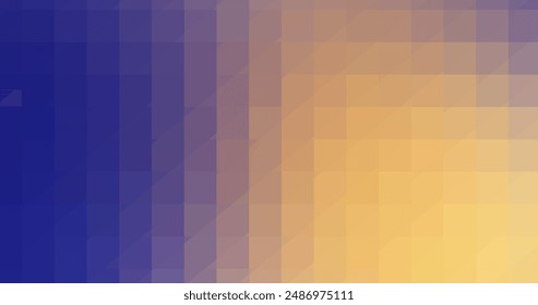fondo geométrico abstracto naranja azul