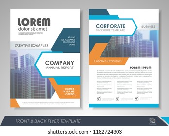 Trifold Medical Brochure Design Template Front Stock Vector (Royalty ...