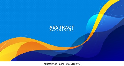 Blue and Orange Background, Gradient Abstract Background, Full color abstract background