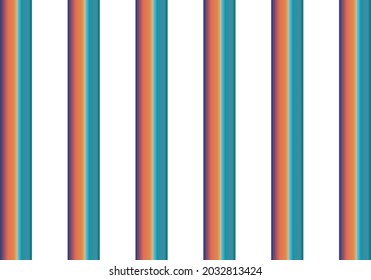 Blue and orange bars background icon on white background.