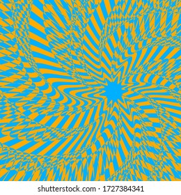 blue orange bright pop art style background wallpaper for design creative concept