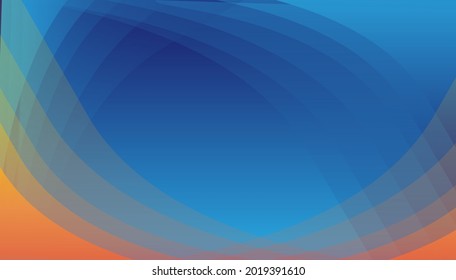 Blue orange color combination background. “Good for backgrounds such as flyers, banners, billboards, brochures, and others.