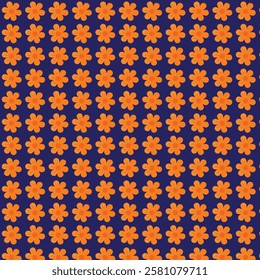 blue orange color pattern design