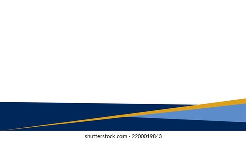 Color del marco azul y naranja. Hoja horizontal. Adecuado para publicaciones en medios sociales y anuncios en internet. Diseño de plantilla. Marco, frontera para texto, imagen, anuncio. Espacio vacío. 