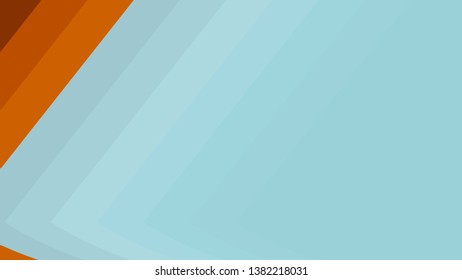 Blue and Orange Geometric Shapes Background