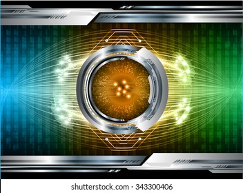 blue orange green Light Abstract Technology background for computer graphic website internet and business. circuit. illustration. digital. infographics. binary code background. www. vector.one. zero.