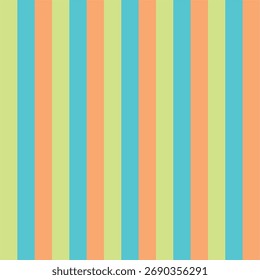 Rayas azules, naranjas y verdes. Arte gráfico por computadora.