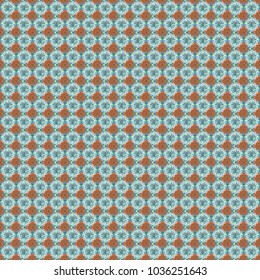 Blue, orange and green vector polygonal illustration, which consist of rectangles. Rectangular pattern for your business design. Geometric background in Origami style with gradient.