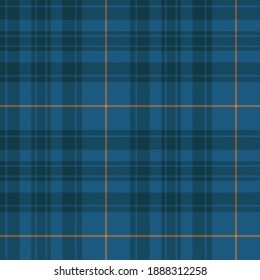 Blue, Orange modern plaid Scottish seamless pattern.Texture from plaid,tablecloths, clothes, shirts, dress, jacket, skirt, paper, blankets and other textile products.