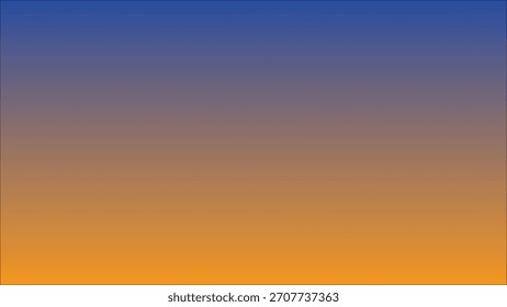 Fondo liso del gradiente azul y naranja