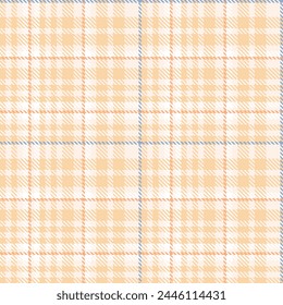 Blue Orange Tartan Pattern Seamless. Sweet Checker Pattern for Shirt Printing, clothes, Dresses, Tablecloths, Blankets, Bedding, Paper, quilt, fabric and Other Textile Products.