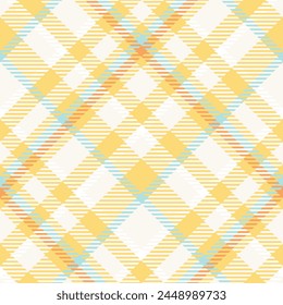 Blue Orange Tartan Pattern Seamless. Sweet Checker Pattern for Shirt Printing, clothes, Dresses, Tablecloths, Blankets, Bedding, Paper, quilt, fabric and Other Textile Products.