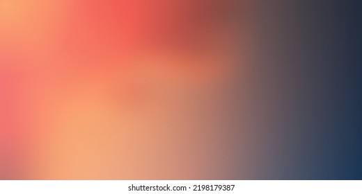 Blue and Orange Wallpaper, Background, Flyer or Cover Design for Your Business with Abstract Blurred Texture-Applicable for Reports, Presentations, Placards, Posters - Trendy Creative Vector Template