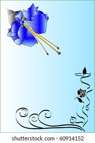 Blue Ornament