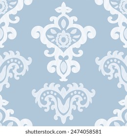 Blue Ornamental vector Pattern Design