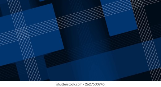 Fundo abstrato das camadas sobrepostas azuis
