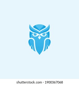 Blue Owl logo minimalist design