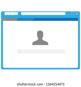 Blue page web site.