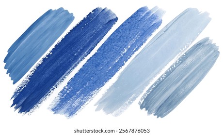 Blue paint strokes, artistic texture, abstract design, creative background, watercolor effect, modern art style.