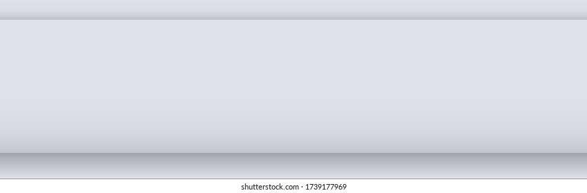 Blue panoramic studio background with white glow