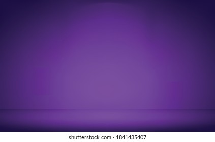Fondo de estudio panorámico azul con brillo blanco