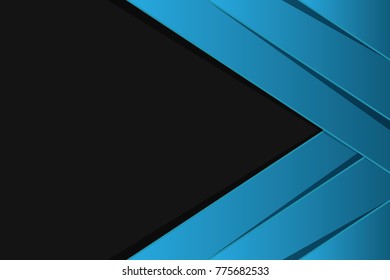blue paper background illustration