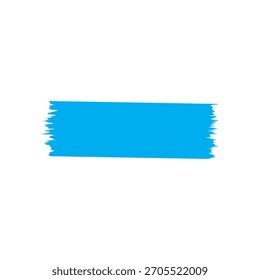 Diseño de Carrito de papel azul a la izquierda 