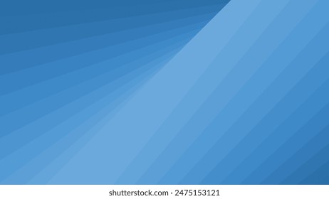 Blue paper cut abstract background for backdrop or presentation