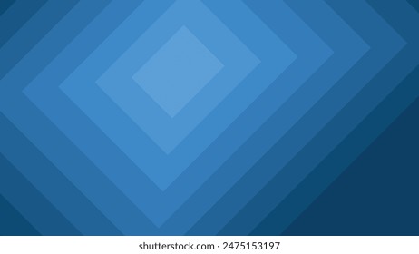 Blue paper cut abstract background for backdrop or presentation