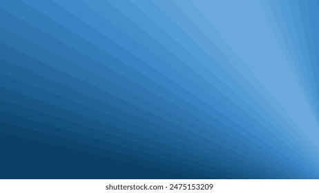 Blue paper cut abstract background for backdrop or presentation