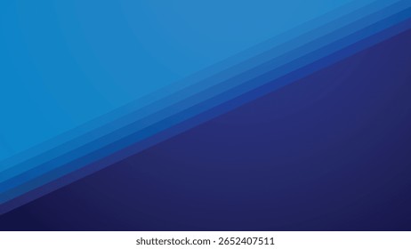 Blue Paper Cut Abstract Background with Layered for Modern Elegant and Creative Design