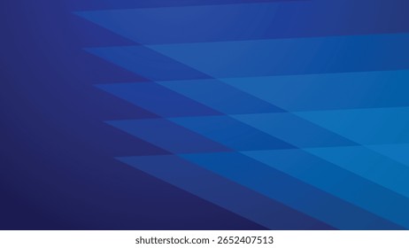 Fondo Abstractas cortado de papel azul con capas para un diseño moderno, elegante y creativo