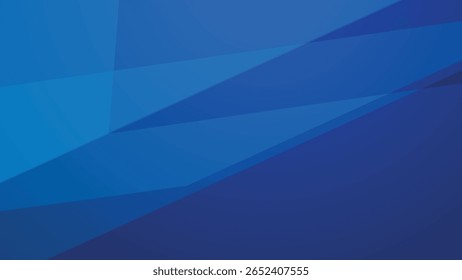 Fundo abstrato do corte do papel azul com camadas para o design elegante moderno e criativo