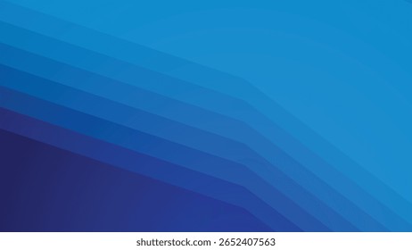 Blaues Papier geschnitten abstrakten Hintergrund mit geschichtet für moderne Eleganz und kreatives Design