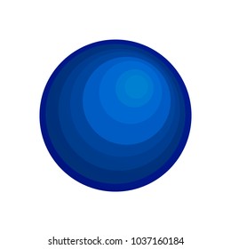 Blue Paper Cut Layer Logo Art Isolated Vector