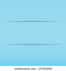 blue paper label
