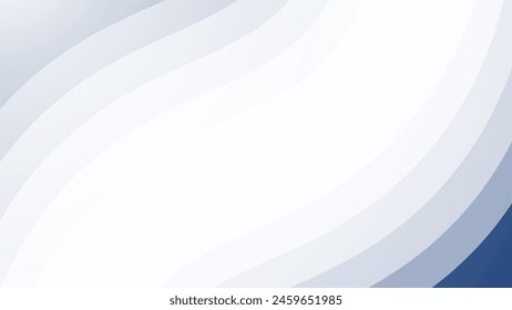 Blue papercut abstract background vector image