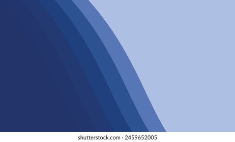 Blue papercut abstract background vector image