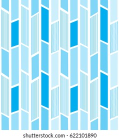 Blue parallel vertical linear pattern. vector illustration.
