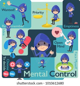 Blue Parker hacker men_Mental & volition
