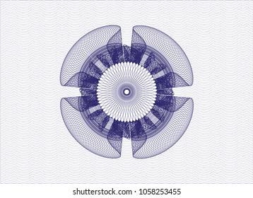 Blue passport money rossete